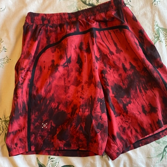 lululemon athletica Other - lululemon athletica Red and Black Shorts